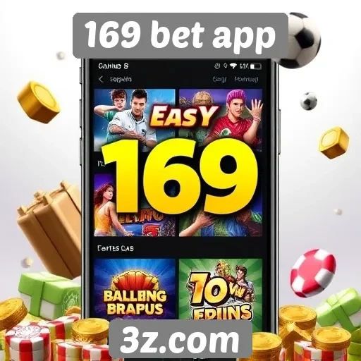 Diversidade de jogos disponíveis no 169 bet app